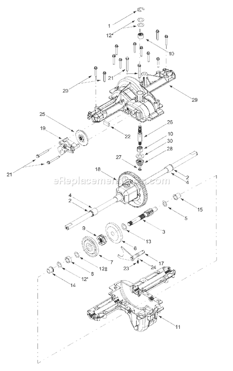 Page H Diagram and Parts List for 13AA604F401 2002 Yard Man Lawn Tractor